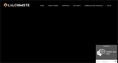 Desktop Screenshot of lalchimiste-studio.com